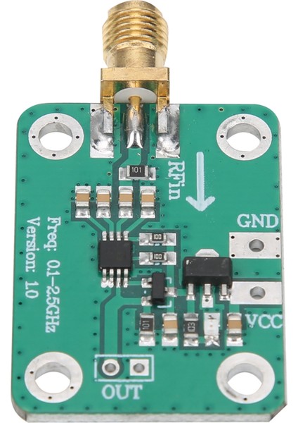 0.1‑2.5ghz Logaritmik Dedektör Rf Güç Ölçer Radyo Frekans Algılama Modülü Yüksek Doğruluk (Yurt Dışından) modelleri
