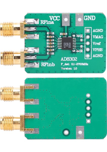 Logaritmik Dedektör Rf Sinyal Güç Modülü AD8302 Mikrodalga Radyo Frekans Algılama (Yurt Dışından) modelleri