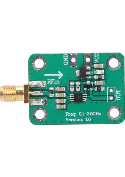 0.1‑2.5ghz Logaritmik Dedektör Rf Güç Ölçer Radyo Frekans Algılama Modülü Yüksek Doğruluk (Yurt Dışından) indirimleri