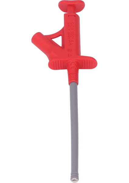 Test Kancası Klips Bağlantı Kabloları Kurşun Multimetre Otomatik Akım Esnek J.30042 4mm Muz Jakı (Kırmızı) (Yurt Dışından) fırsatları