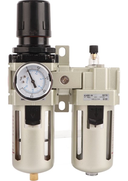 Su Yağ Ayırıcı Basınçlı Hava Tahliye Filtresi Regülatörü Basınç Göstergeli 0,05‑0,85MPAG1/2 (Yurt Dışından)