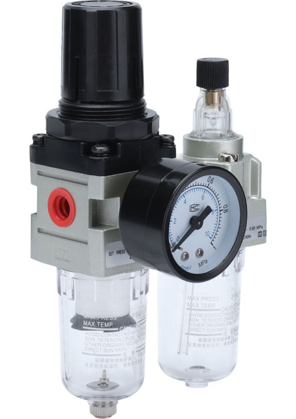 Su Yağ Ayırıcı Basınçlı Hava Tahliye Filtresi Regülatörü Basınç Göstergeli 0,05‑0,85MPAG1/2 (Yurt Dışından) modelleri