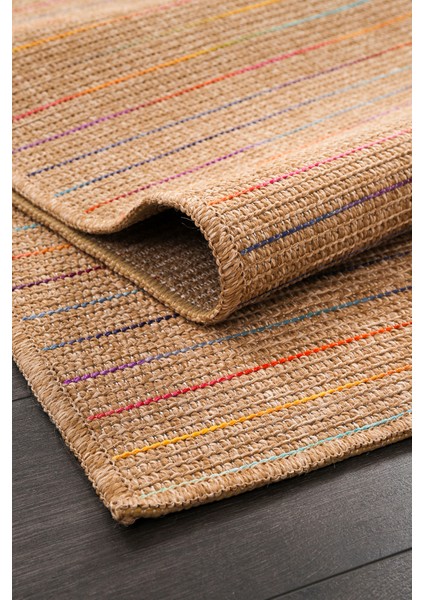 Lilette 6721 Naturel Jüt Halı Örme Kilim Salon Oturma Odası Halısı Iç Dış Mekan Kilim LILETTE_6721 fiyatları