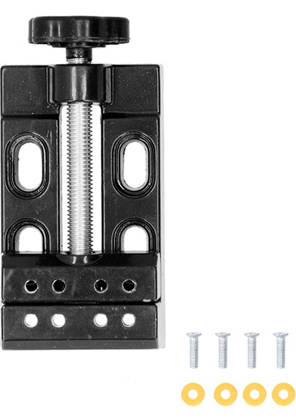 Mini Matkap Pres Kelepçesi Ceviz Mengene Düz Masa Tezgahı Mücevher El Sanatları Oyma Yatak Aleti (Yurt Dışından)