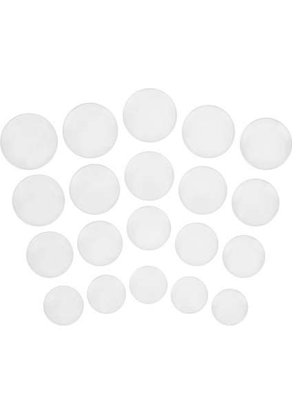 20 Adet Saat Camı Mercek Mineral Dışbükey Yüzey Düz Arka Ölçüm Kabı Kapağı 16‑25.5mm (Yurt Dışından) modelleri