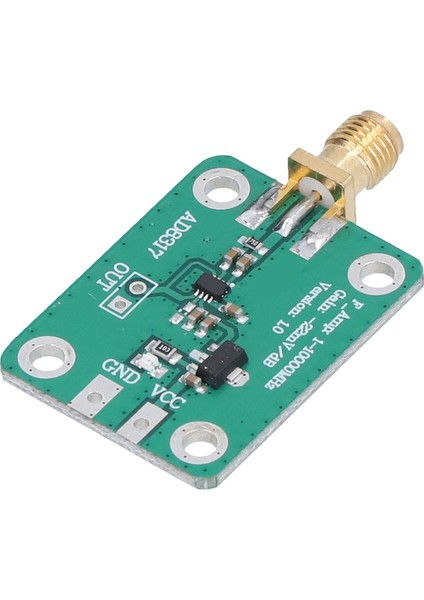 Logaritmik Dedektör AD8317 ‑55DBM Ila 0dbm 1M‑10000MHZ Rf Güç Ölçer Sinyal Gücü Ölçümü Için (Yurt Dışından)