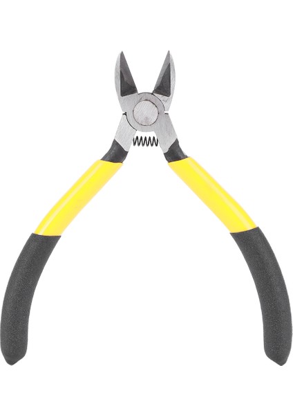 Çapraz Pense Yüksek Karbon Çelik Gövde 2 Renk Kaymaz Saplı Geri Tepme Kuyruklu Düz Kesici 5 Inç (Yurt Dışından)