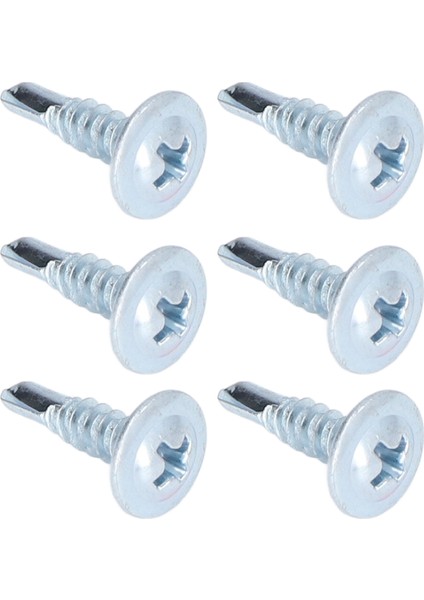 50 Adet Yuvarlak Başlı Matkap Vida Kaymaz Karbon Çelik Galvanizli Kendiliğinden Delinmiş Vidalar 4.2X16MM Rondela (Yurt Dışından) fırsatları