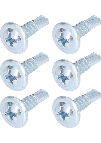 50 Adet Yuvarlak Başlı Matkap Vida Kaymaz Karbon Çelik Galvanizli Kendiliğinden Delinmiş Vidalar 4.2X16MM Rondela (Yurt Dışından) indirimleri