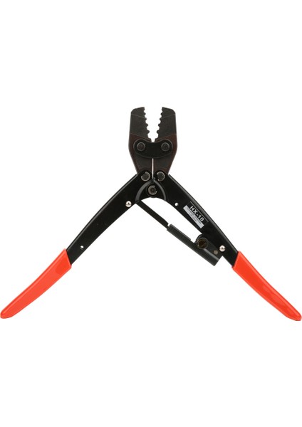 Hx 10 Karbon Çelik Sıkma Pensesi Cırcırlı Terminal Sıkma Pensesi 1.25~10MM AWG10-6 Kırmızı Saplı (Yurt Dışından) indirimleri