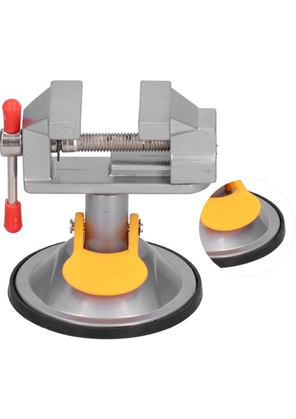 Vakumlu Mini Mengene 45# Çelik 360 Derece Dönebilen Mini El Aleti Cam Masaüstü Metal (Yurt Dışından) indirimleri