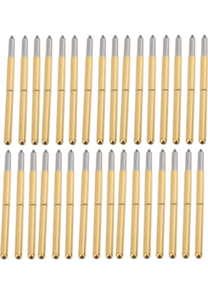 100 Adet P125‑B Test Probu 2.0mm Yay Testi Algılama Probu Pimleri Pirinç Pogo Pimleri (Yurt Dışından) modelleri