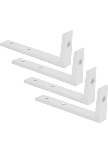 4 Adet Köşe Destekleri Alüminyum L Şekilli Dik Açı Destek Sabitleme Onarım Braketleri SILVER2020 Tek Yiv (Yurt Dışından) fırsatları