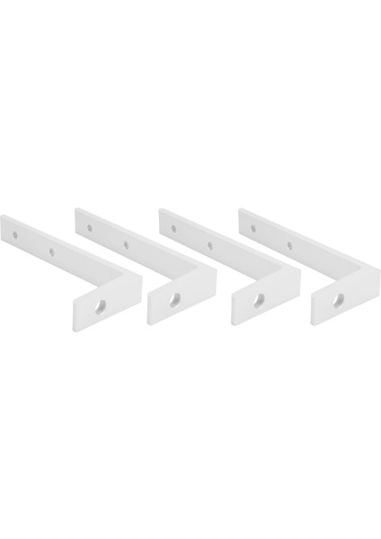 4 Adet Köşe Destekleri Alüminyum L Şekilli Dik Açı Destek Sabitleme Onarım Braketleri SILVER2020 Tek Yiv (Yurt Dışından) indirimleri