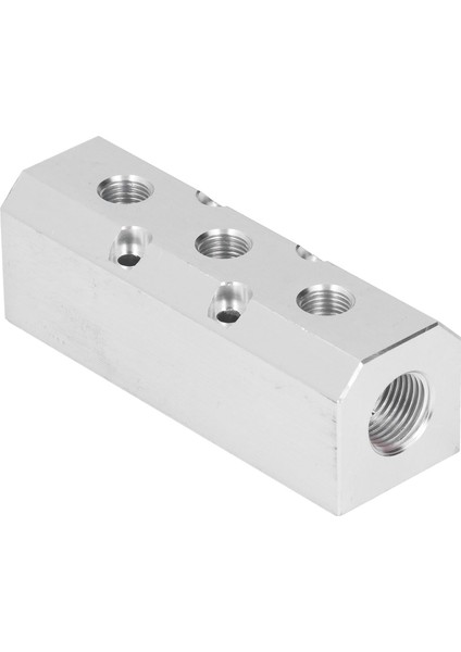 Hava Manifoldu Büyük Akış Alüminyum Pnömatik Blok 40X40MM G1/2 Giriş G1/4 ÇIKIŞSY40-02-3F (Yurt Dışından) modelleri