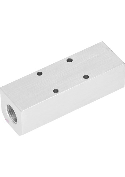 Hava Manifoldu Büyük Akış Alüminyum Pnömatik Blok 40X40MM G1/2 Giriş G1/4 ÇIKIŞSY40-02-3F (Yurt Dışından) fırsatları