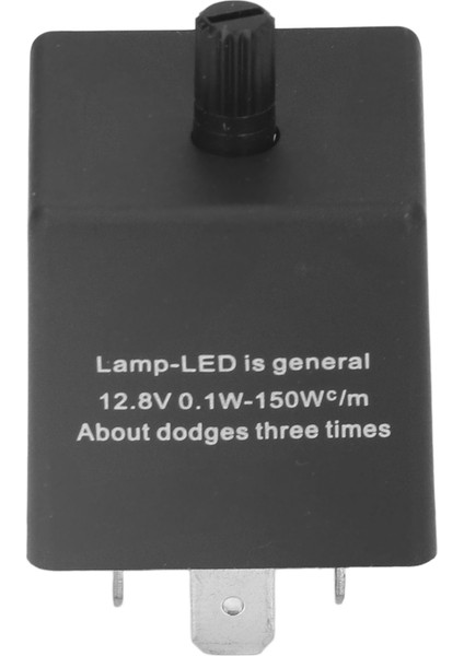 Ayarlanabilir LED Flaşör Rölesi Abs Taşınabilir Su Geçirmez Araba Flaş Röleleri 3 Pin Kontrol Için (Yurt Dışından) fırsatları