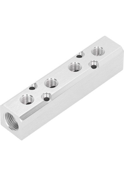 Pnömatik Manifold Hava Dağıtım Bloğu Konnektörü Ayırıcı G1/2 Giriş G1/4 Çıkış 30X30MMSY30‑02‑4F (Yurt Dışından)