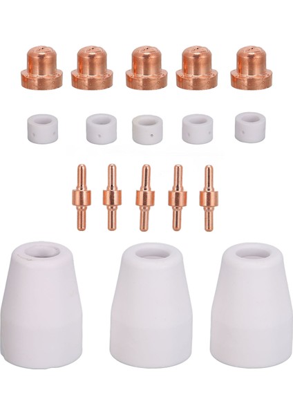 18 Adet Plazma Kesici Sarf Malzemeleri Hafif Taşınabilir Plazma Kesme Makinesi Sarf Malzemeleri Cut‑40 Için Cut‑50 Için Lgk‑40 Için (Yurt Dışından) modelleri