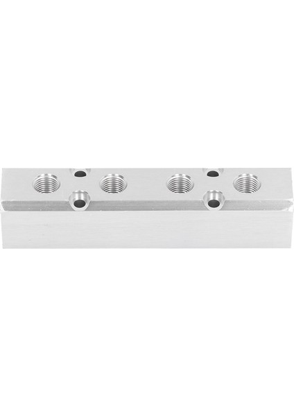 Pnömatik Manifold Hava Dağıtım Bloğu Konnektörü Ayırıcı G1/2 Giriş G1/4 Çıkış 30X30MMSY30‑02‑4F (Yurt Dışından)