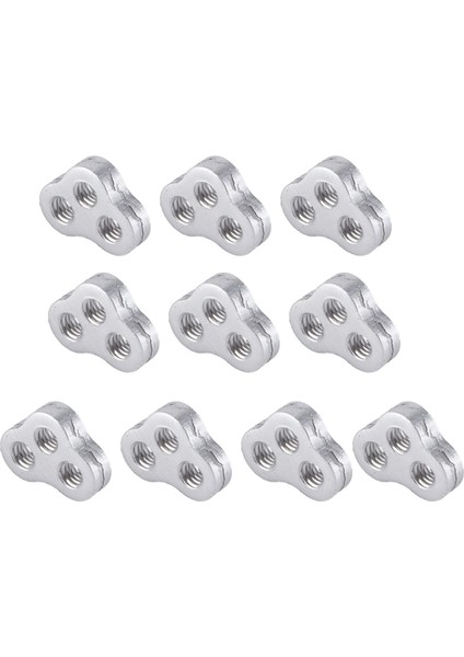 10 Adet Ofset Braketler Alüminyum Alaşımlı 3 Delikli Sabitleyici Ofset Braket Robotlar Için Özel Kurulum (Yurt Dışından)