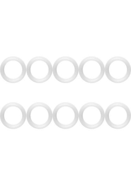 10 Adet/takım 1.5" Hijyenik Kelepçe Ferrül Silikon Sızdırmazlık Conta Halka Rondela (Yurt Dışından)