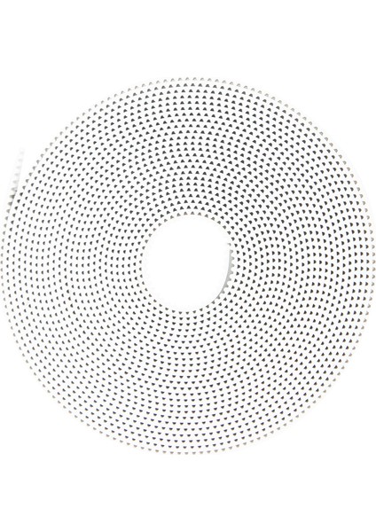 Senkron Kayış Beyaz Kaymaz Zamanlama Dişli Şerit Çelik Çekirdekli 2GT6MM (5 Metre) (Yurt Dışından)