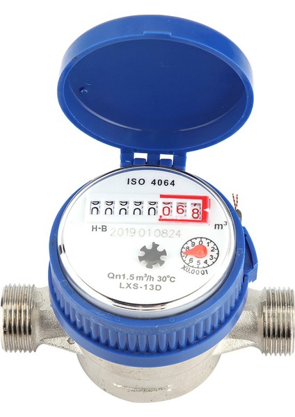 Bakır 1.5m3/h 0-40℃ Mekanik Su Sayacı 15MM 1/2 Inç Su Akış Ölçer (Yurt Dışından) fiyatları