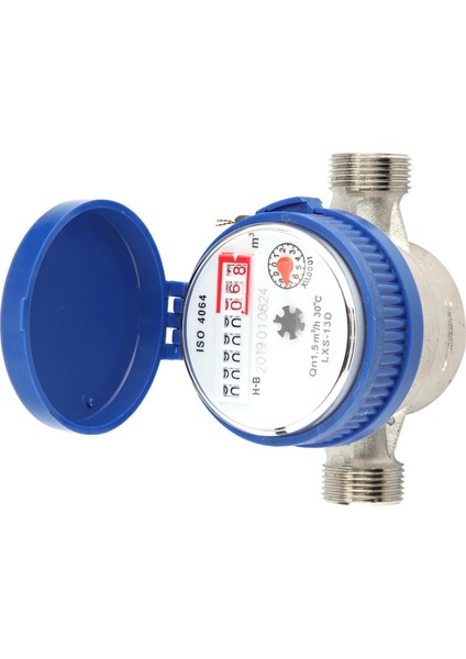 Bakır 1.5m3/h 0-40℃ Mekanik Su Sayacı 15MM 1/2 Inç Su Akış Ölçer (Yurt Dışından) fırsatları