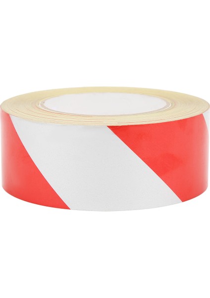 Kırmızı Beyaz Güvenlik Yansıtıcı Pvc Bant Uyarı Etiketi Işaretleme Yapışkan Bantları 50MM x 46M (Yurt Dışından) fiyatları