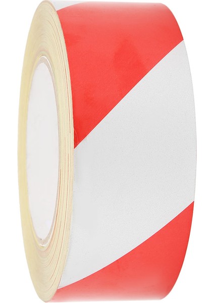 Kırmızı Beyaz Güvenlik Yansıtıcı Pvc Bant Uyarı Etiketi Işaretleme Yapışkan Bantları 50MM x 46M (Yurt Dışından) fırsatları
