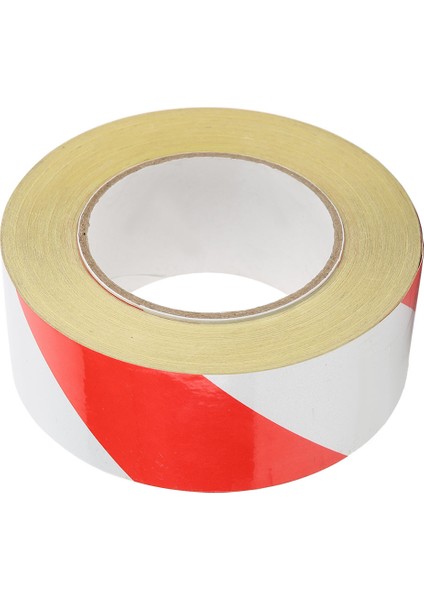 Kırmızı Beyaz Güvenlik Yansıtıcı Pvc Bant Uyarı Etiketi Işaretleme Yapışkan Bantları 50MM x 46M (Yurt Dışından) indirimleri