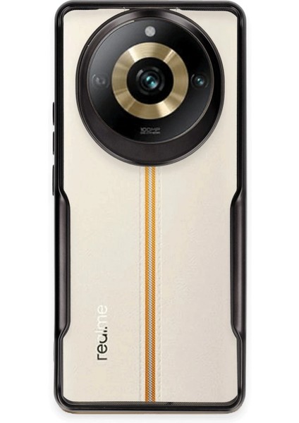 Realme 11 Pro Kılıf Boyi Silikon Kapak - Siyah Drstr