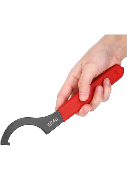 ER40 Pens Chuck Anahtarı Yüksek Karbon Çelik El Sıkma Somun Anahtarı (Yurt Dışından)