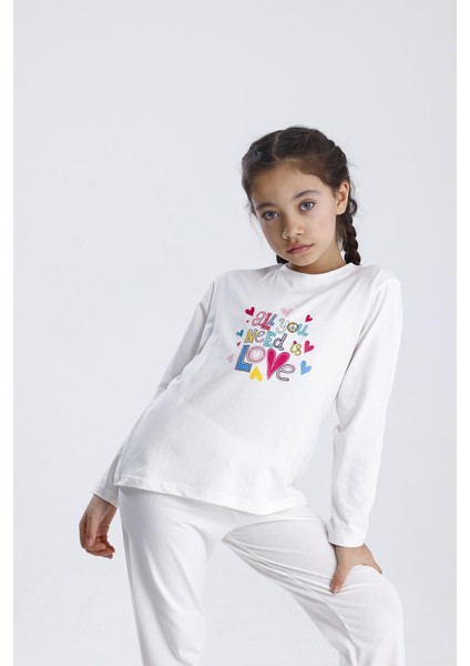 Baskılı Pijama Takımı