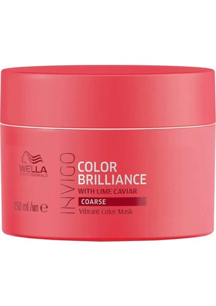 Wella Invigo Color Brilliance Boya İşlemi Görmüş Saçlar İçin Parlaklaştırıcı MASKE150 ml