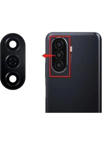 Huawei Nova Y70 Ile Uyumlu Kamera Camı