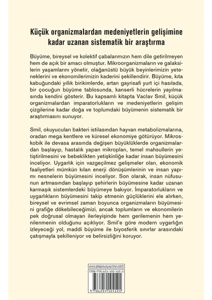 Büyüme: Mikroorganizmalardan Mega Kentlere - Vaclav Smil fiyatları