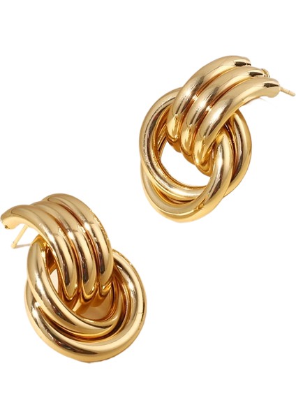 Basit, Çok Yönlü Niş Tasarım Küpeler Modadan Banliyö Küpelerine (Yurt Dışından)