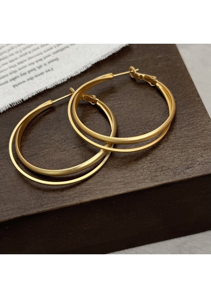 Basit, Çok Yönlü Niş Tasarım Küpeler Modadan Banliyö Küpelerine (Yurt Dışından)