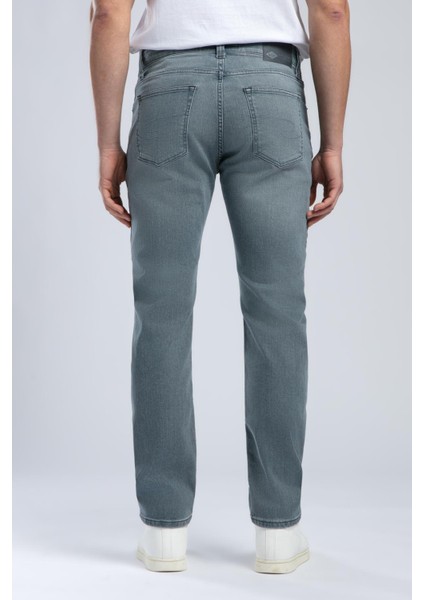 Harry Normal Bel Normal Kesim Düz Paça Octopus Iris Dark Erkek Jean Pantolon modelleri