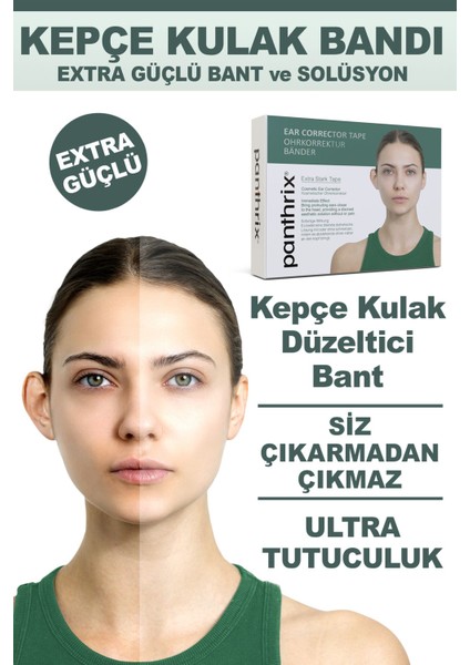 Kepçe Kulak Düzeltici Bant, Bpa Free, CE Sertifikalı, Rahat ve Kolay Kullanım