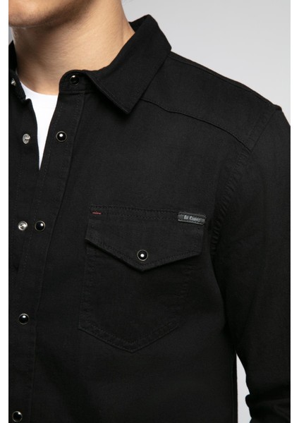 Worner 1 Erkek %100 Pamuk Jean Gömlek indirimleri