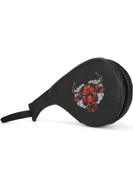 Taekwondo, Kick Boks ve Muay Thai Kızgın Boğa Desenli Siyah Raket Ellik fiyatları