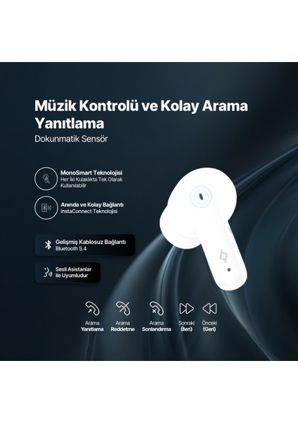 Airbeat Clap Gerçek Kablosuz Tws Bluetooth Kulaklık- 2KM160
