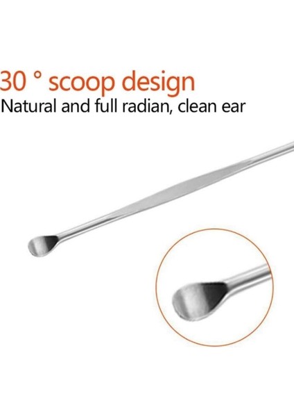 6'lı Hijyenik Spiral Kulak Temizleme Seti, Güvenli ve Konforlu Kullanım indirimleri