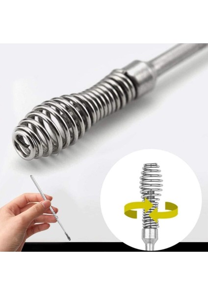 6'lı Hijyenik Spiral Kulak Temizleme Seti, Güvenli ve Konforlu Kullanım