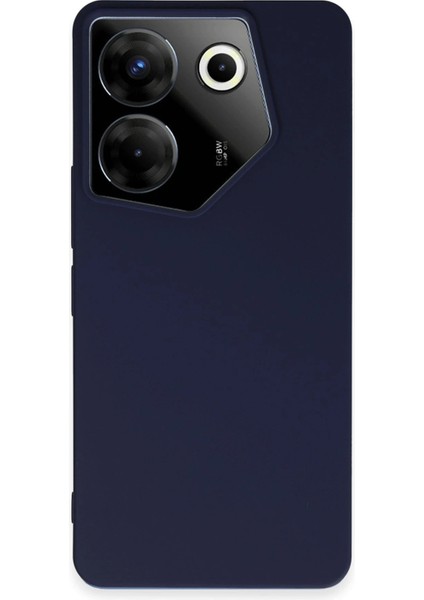 Tecno Camon 20 Pro 5g Kılıf First Silikon - Lacivert Drstr