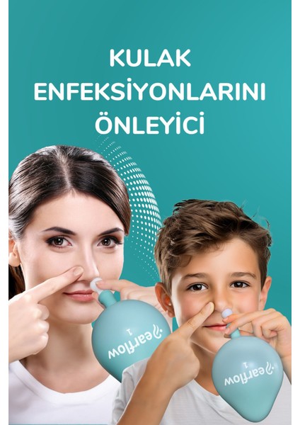 Orta kulak basınç dengeleyici rahat ve konforlu kullanım cihazı, CE uygun, TR menşei