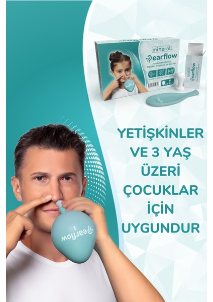 Orta kulak basınç dengeleyici rahat ve konforlu kullanım cihazı, CE uygun, TR menşei